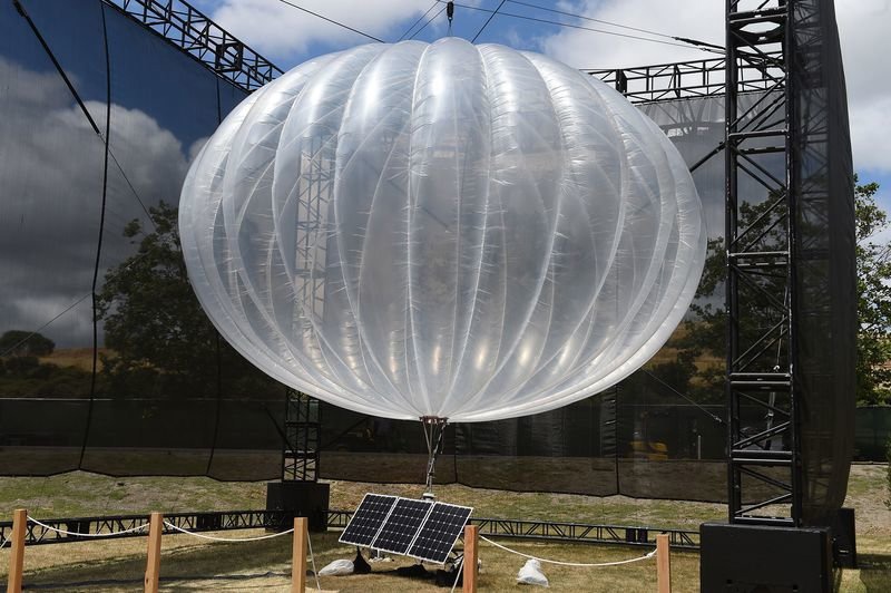 谷歌曾经的高空气球项目